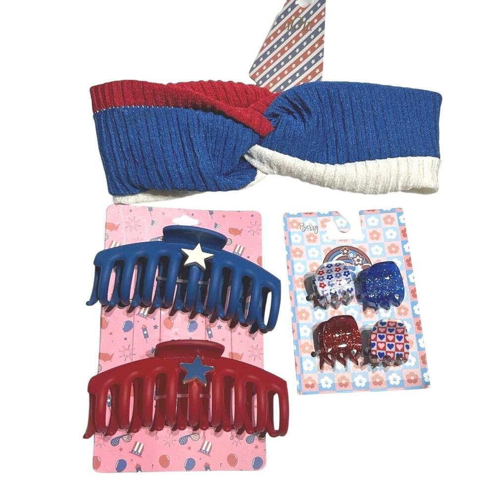 July 4th Patriotic Hair Accessories